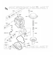 CARBURETOR PARTS voor Kawasaki ZZR1100 1994