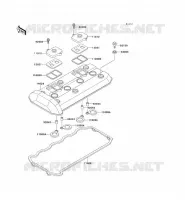 CYLINDER HEAD COVER voor Kawasaki ZZR1100 1994