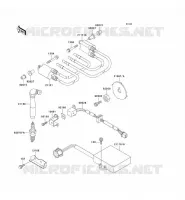IGNITION SYSTEM voor Kawasaki ZZR1100 1994