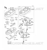 METERS voor Kawasaki ZZR1100 1994