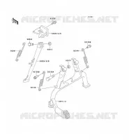 STAND voor Kawasaki ZZR1100 1994