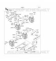 CARBURETOR voor Kawasaki ZZR1100 1994