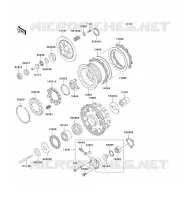 CLUTCH voor Kawasaki ZZR1100 1994