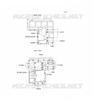 CRANKCASE BOLT voor Kawasaki ZZR1100 1994