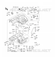 CRANKCASE(S) voor Kawasaki ZZR1100 1994