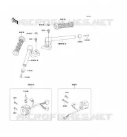 HANDLEBAR voor Kawasaki ZZR1100 1994