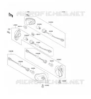 INDICATORS voor Kawasaki ZZR1100 1994