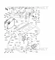RADIATOR voor Kawasaki ZZR1100 1994