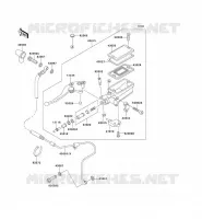 CLUTCH MASTER CYLINDER voor Kawasaki ZZR1100 1994