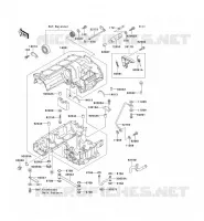 CRANKCASE(S) voor Kawasaki ZZR1100 1994