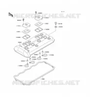 CYLINDER HEAD COVER voor Kawasaki ZZR1100 1994