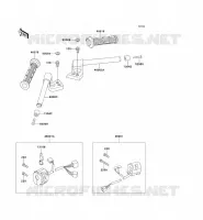 HANDLEBAR voor Kawasaki ZZR1100 1994