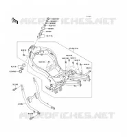 CHASSIS voor Kawasaki ZZR1100 1994