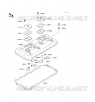 CYLINDER HEAD COVER voor Kawasaki ZZR1100 1994