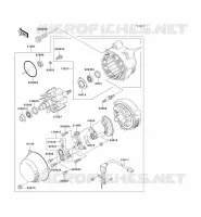 GENERATOR voor Kawasaki ZZR1100 1994