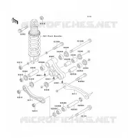 SUSPENSION voor Kawasaki ZZR1100 1994