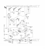 SWITCH voor Kawasaki ZZR1100 1994