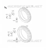 TIRES voor Kawasaki ZZR1100 1994