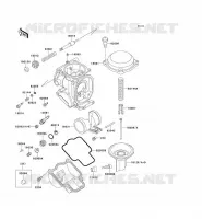 CARBURETOR PARTS voor Kawasaki ZZR1100 1994