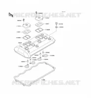 CYLINDER HEAD COVER voor Kawasaki ZZR1100 1994