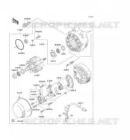 GENERATOR voor Kawasaki ZZR1100 1994