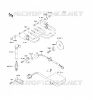 IGNITION SYSTEM voor Kawasaki ZZR1100 1994