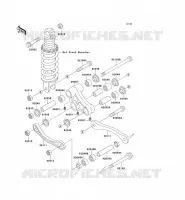 SUSPENSION voor Kawasaki ZZR1100 1994