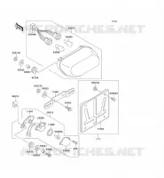 TAILIGHT(S) voor Kawasaki ZZR1100 1994