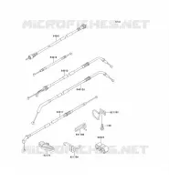 CABLES voor Kawasaki ZZR1100 1994