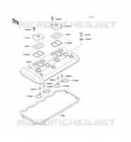 CYLINDER HEAD COVER voor Kawasaki ZZR1100 1994