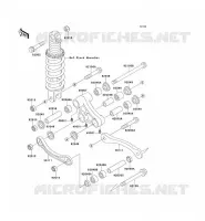 SUSPENSION voor Kawasaki ZZR1100 1994