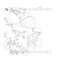 TAILIGHT(S) voor Kawasaki ZZR1100 1994