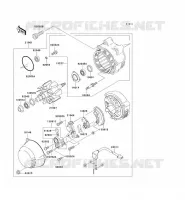 GENERATOR voor Kawasaki ZZR1100 1996