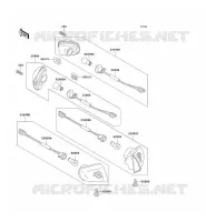 INDICATORS voor Kawasaki ZZR1100 1996
