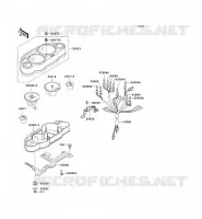 METERS voor Kawasaki ZZR1100 1996