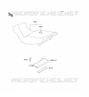 SEAT voor Kawasaki ZZR1100 1996