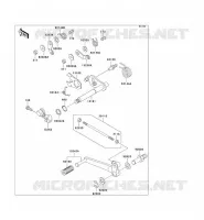 SHIFT voor Kawasaki ZZR1100 1996