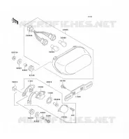 TAILIGHT(S) voor Kawasaki ZZR1100 1996