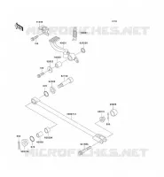 BRAKE PEDAL   TORK LINK voor Kawasaki ZZR1100 1996