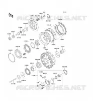 CLUTCH voor Kawasaki ZZR1100 1996