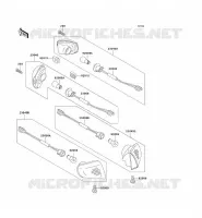 INDICATORS voor Kawasaki ZZR1100 1996