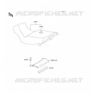 SEAT voor Kawasaki ZZR1100 1996
