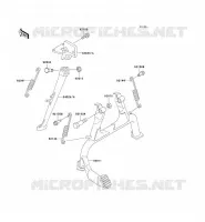 STAND voor Kawasaki ZZR1100 1996
