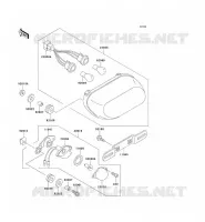 TAILIGHT(S) voor Kawasaki ZZR1100 1996