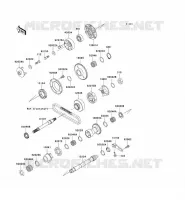 BALANCER voor Kawasaki ZZR1100 1996