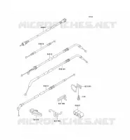 CABLES voor Kawasaki ZZR1100 1996