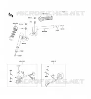 HANDLEBAR voor Kawasaki ZZR1100 1996