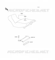 SEAT voor Kawasaki ZZR1100 1996