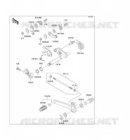 SHIFT voor Kawasaki ZZR1100 1996