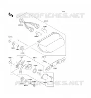 TAILIGHT(S) voor Kawasaki ZZR1100 1996